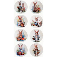 Easter Bunny Stickers 16's